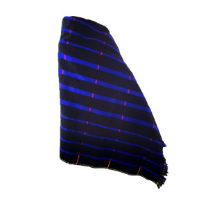 Longpangsu Lotha blue men shawl - Ethnic Inspirations